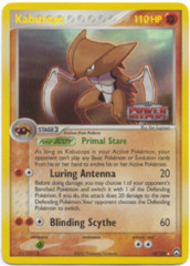 Kabutops - 10/108 - Rare - Reverse Holo